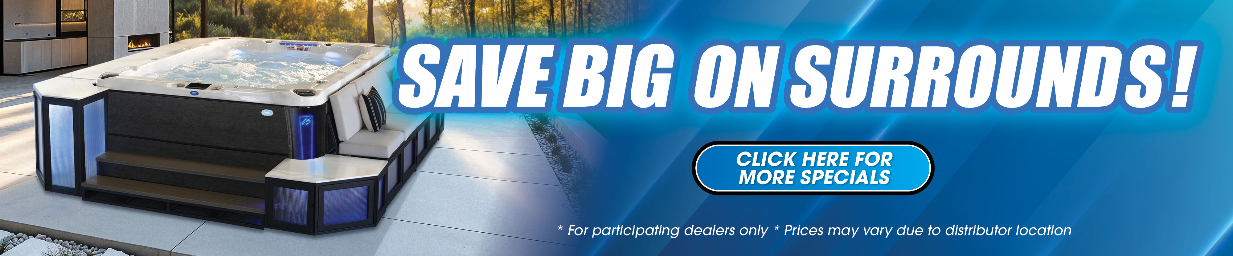 Calspas hot tub being used in a family setting - Atlanta